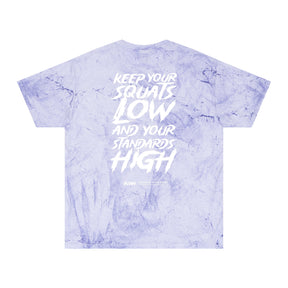 Unisex Color Blast T-Shirt - Squat Low